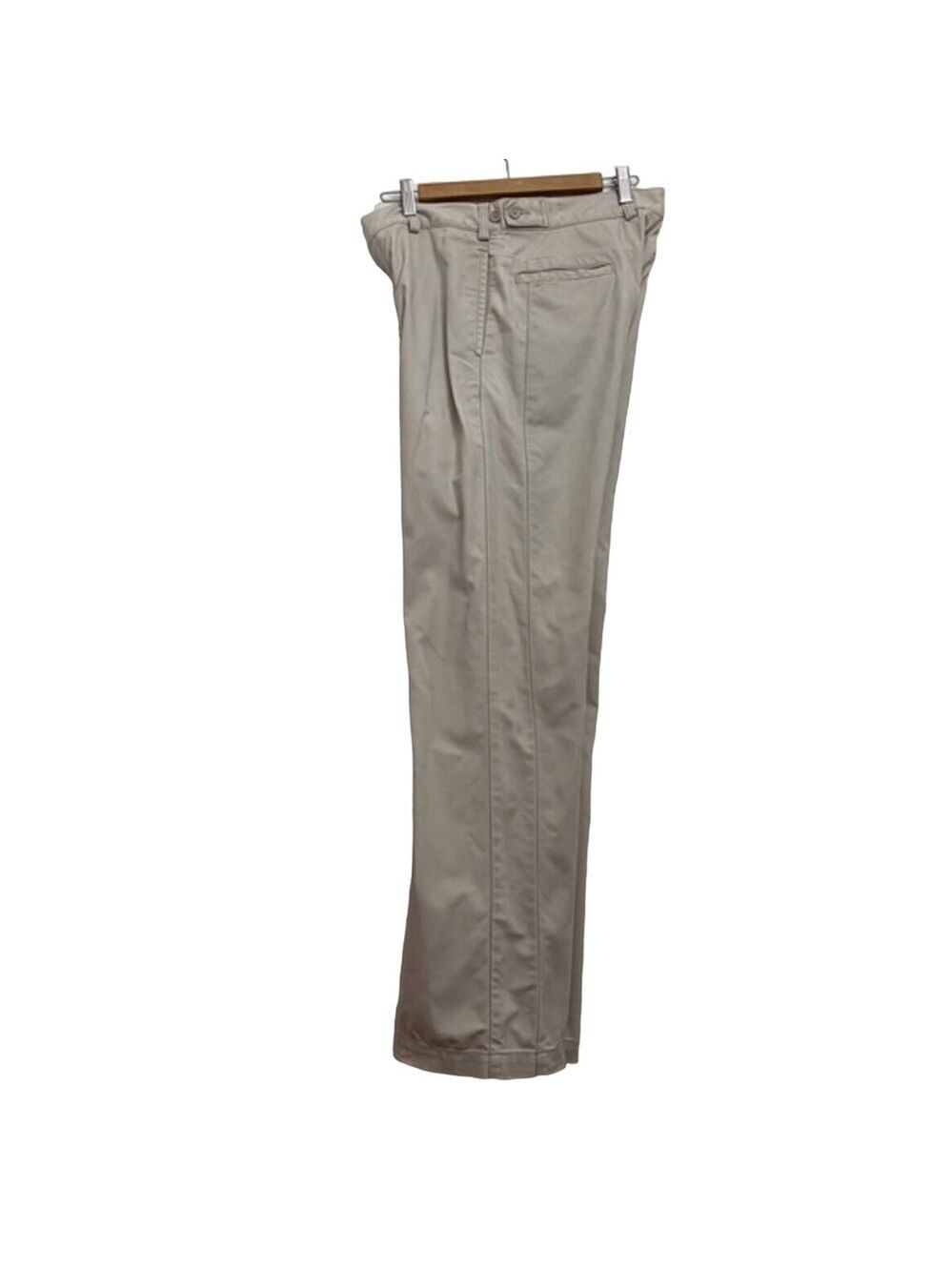GUESS men’s trouser pants cotton neutral beige slowpy mix size 32